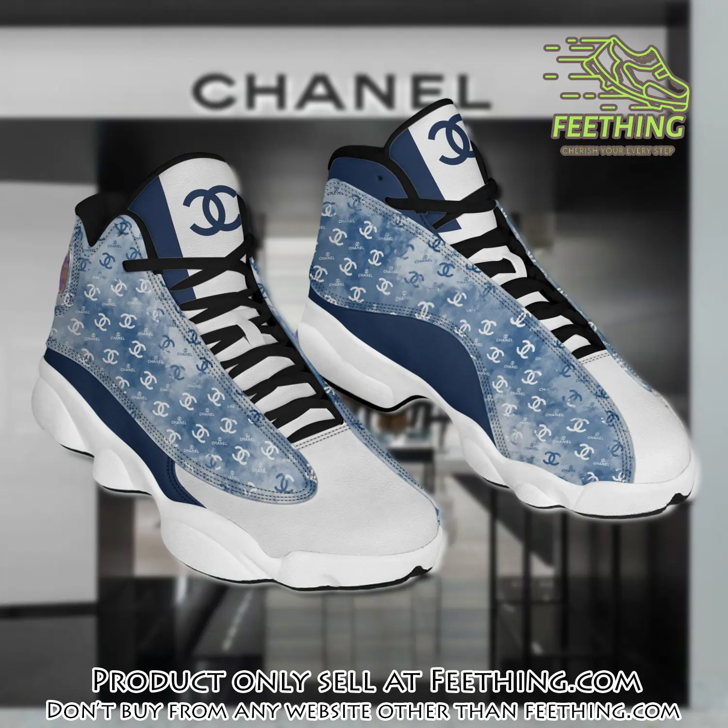 Chanel air jordan 13 sneaker d2301 jd14035 ft3053871 212